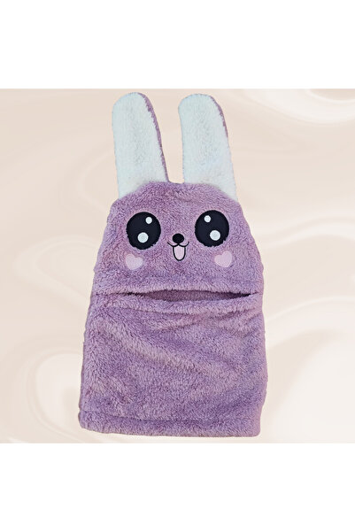 Muraty Children's Cute Rabbit Patterned Plush Neck Warmer Beanie – Welsoft, W...