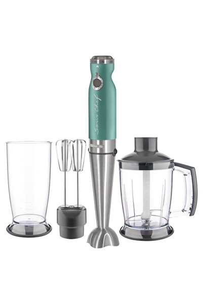 Sencor Set blender de mână, Sencor, 1200 W, 800 ml, 20 de viteze, Verde