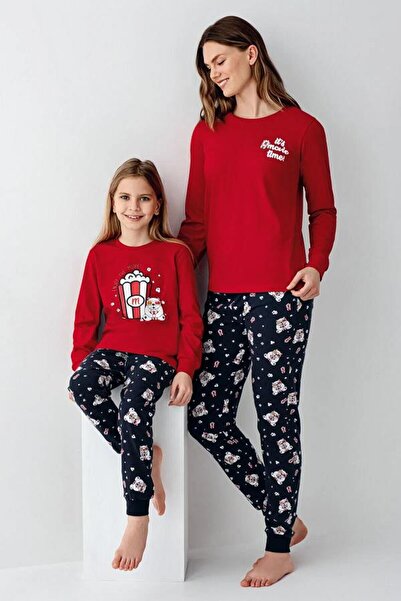 ROLY POLY Rolypoly Rp3678-2 Mother and Daughter Winter Matching Pajamas Set (...