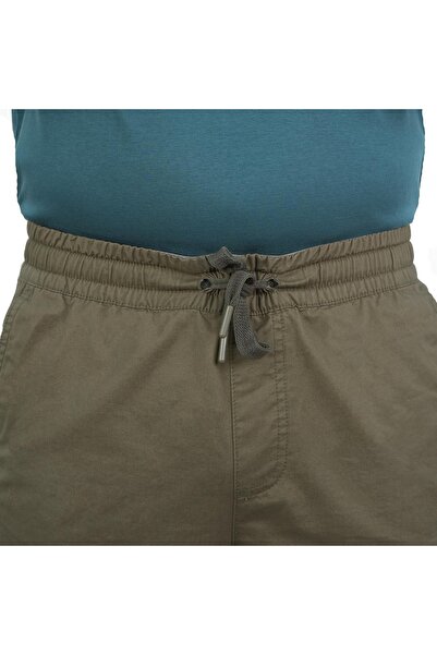 Giordano Men's Cotton Twill Bermuda Shorts: Slim Fit, Elastic Waist, Ultimate Comfort