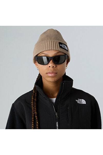 THE NORTH FACE Логотип Box Cuffed Unisex Gri Outdoor Bere