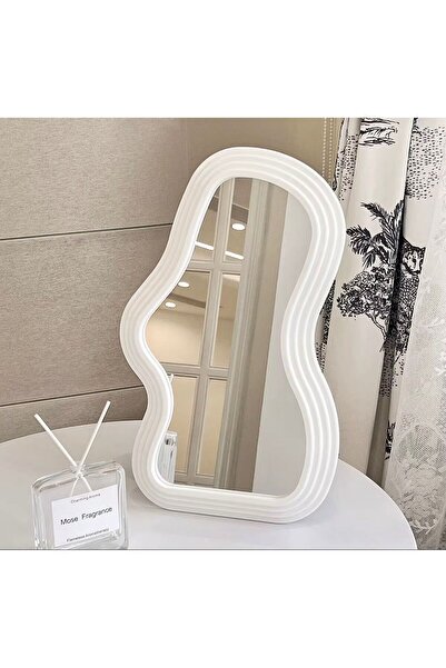 Noor Elegant decorative mirror, striped frame, 26*44