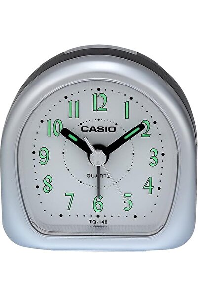 Casio TQ-148-8DF Alarm Clock (Gray/White/Green)