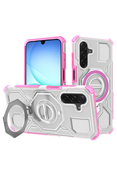 Techsuit Carcasă Carbon Shield PRO pentru Samsung Galaxy A17 4G, roz