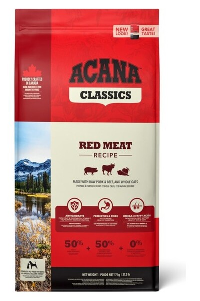 Acana Classics - Red Meat Köpek Maması 14,5 kg - Tüm ırk ve yaşam evreleri için