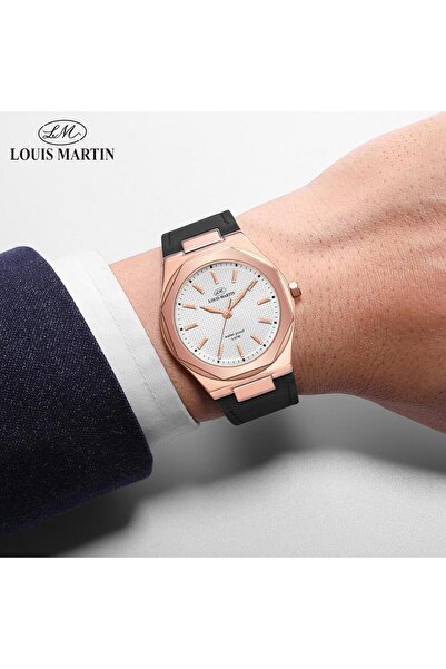 louis martin Men's leather watch from the original Louis Martin brand, available in multiple colors