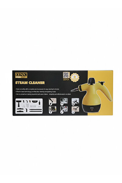 Denx BURAQ 1200W Portable Handheld Steam Cleaner 350ml DX2596 (Yellow)