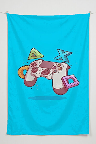 RUGRUMBA Tapiserie verticală pentru gamer – tematică pentru jocuri, țesătură ...