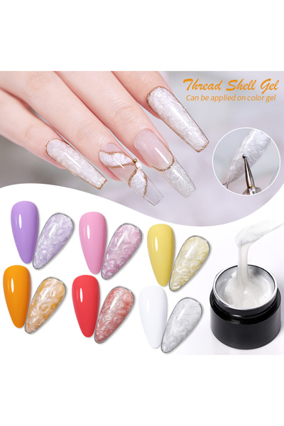 Born Pretty Sedefli Deniz Kabuğu Jeli LC-T02 (7ml)