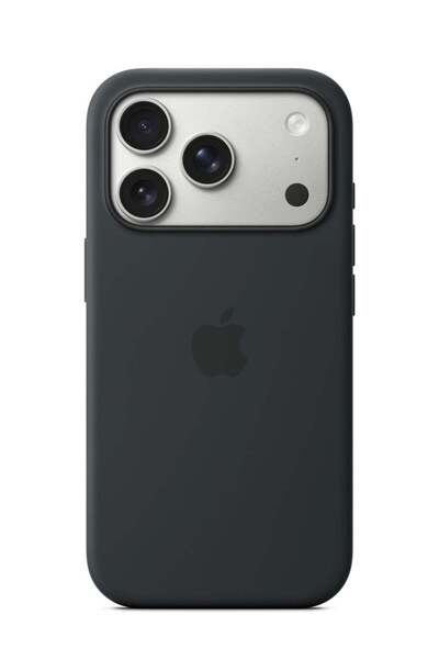 Generic Apple iPhone 17 Pro Silicone Case with MagSafe – Black