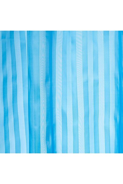 Home Pro Polyester Shower Curtain, 180 x 200 cm, Light Blue
