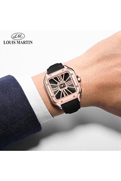 louis martin Men's leather watch from the original Louis Martin brand, available in multiple colors