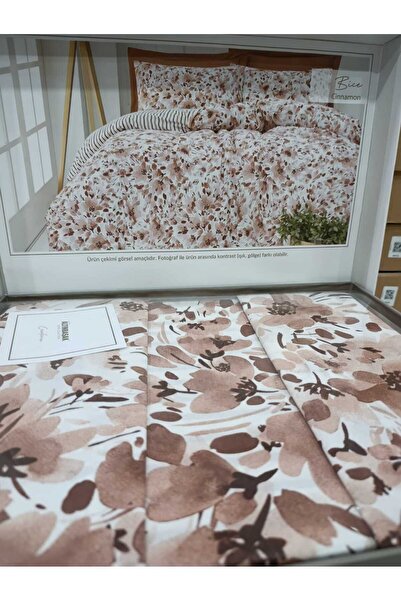 Altınbaşak Bice Ranforce Çift Kişilik Nevresim Takımı %100 Pamuk