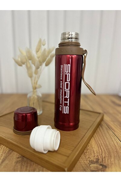 HerbiCesit Steel Thermos Everyday Thermos Tea Coffee Hot Cold Thermos 750ml