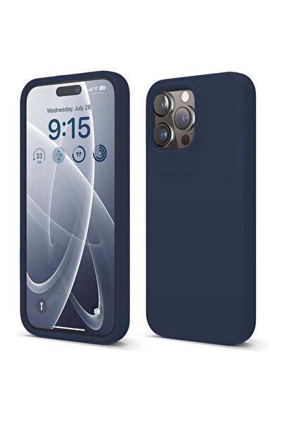 Casey Studios Husa Silicon iPhone 15 Pro Max, cu Microfibra, Slim, de Protect...