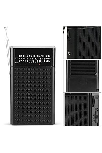 Genel Markalar MİNİ PİLLİ RADYO FM/AM/SW RC-35