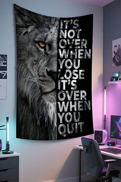 RUGRUMBA غطاء جداري عمودي للاعبين - تصميم مخصص للألعاب، قماش عالي الجودة، سجا...