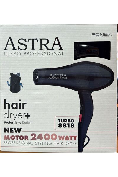 Astra Turbo 8818 2400 Watt Fan & Hair Dryer