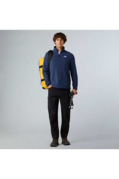 THE NORTH FACE Світшот Glacier Fleece 1/4 Zip Erkek Lacivert для активного відпочинку