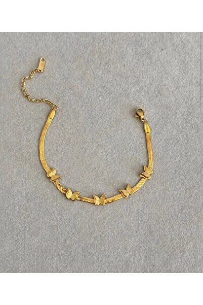 Duo Kelebekli çelik bileklik