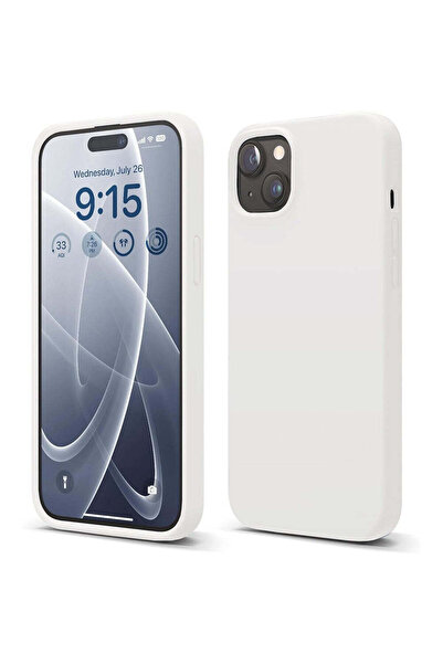 Casey Studios Husa Soft Silicone iPhone 15 Plus, Microfibra in Interior, de P...