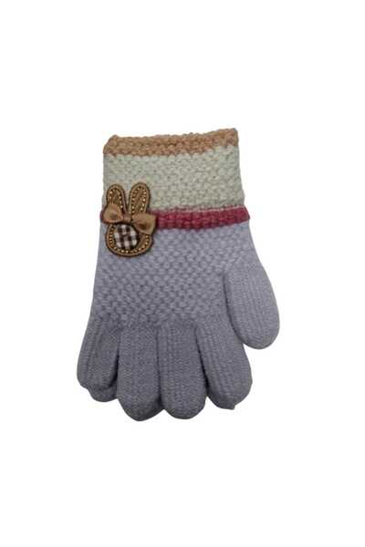 Kitti Spteks 3-6 Yaş Kız Çocuk Anaokulu Lila Renk Tavşan Fiyonk Figürlü Kışlı...