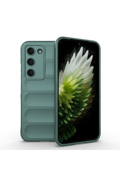 NANOSPACE Case compatible with tecno spark 40 pro, flexible tpu hollow back surface design ethnic silicone cover