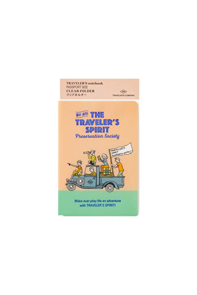 TRAVELERS 2026 Traveler's Notebook Clear Folder - Passport