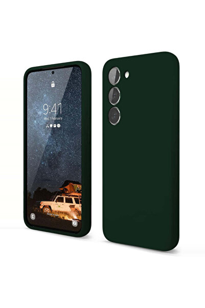 Casey Studios Husa Silicon Samsung Galaxy S23 Plus, cu Microfibra, Slim, Marg...