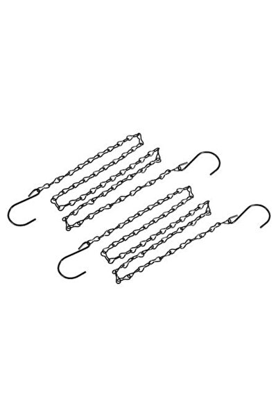 YEE PIN Suspension Chains, YOKIVE, Double S Hook, 2 pcs, Length 100 cm, Black