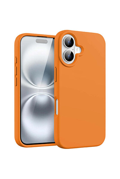 Casey Studios Husă de silicon iPhone 16, cu microfibră, subțire, de protecție...