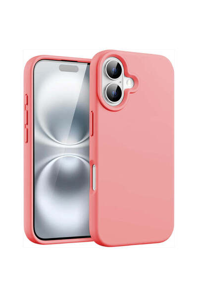 Casey Studios Husă de silicon iPhone 16, cu microfibră, subțire, de protecție...