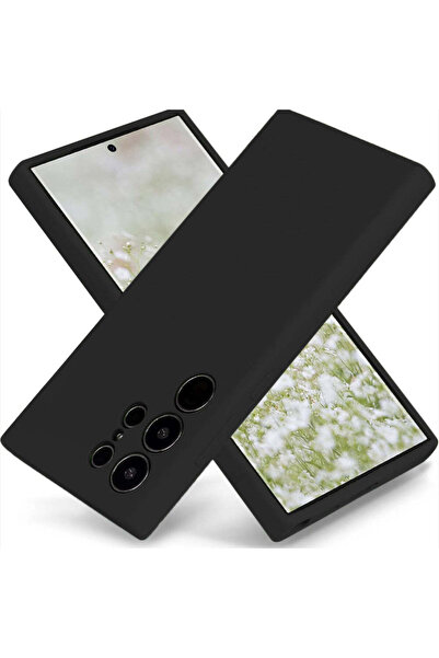 Casey Studios Husa Silicon Samsung Galaxy S23 Ultra, cu Microfibra, Slim, Mar...