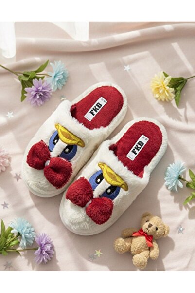 Slipcat Cute Bowknot Duffy Duck Figured Embroidered Non-Slip Sole House Slippers