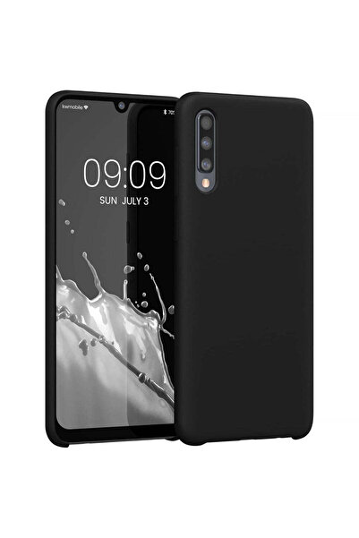 Casey Studios Husa Silicon Samsung Galaxy A50, cu Microfibra, Slim, Margini R...