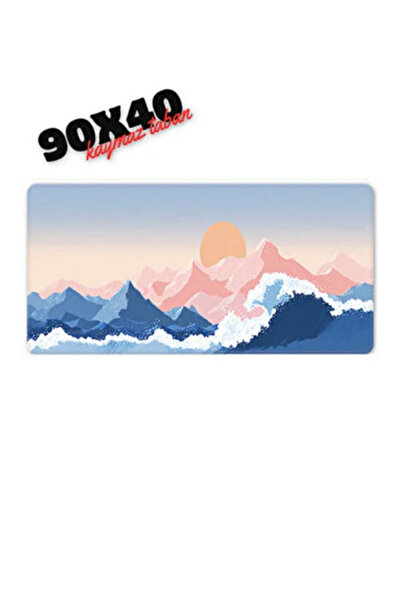 Hietech 90x40 XL Kaymaz Taban Speed Yüzey Gaming Oyuncu Mousepad Su Geçirmez ...
