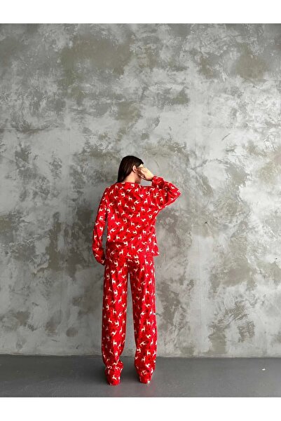 Butik Women's New Year's Concept Top and Bottom Set