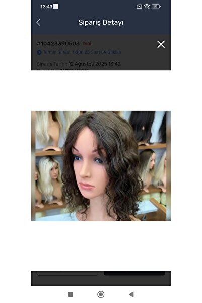 Gerçek Efsane Kahve kendinden dalgalı gerçek saç tepelik