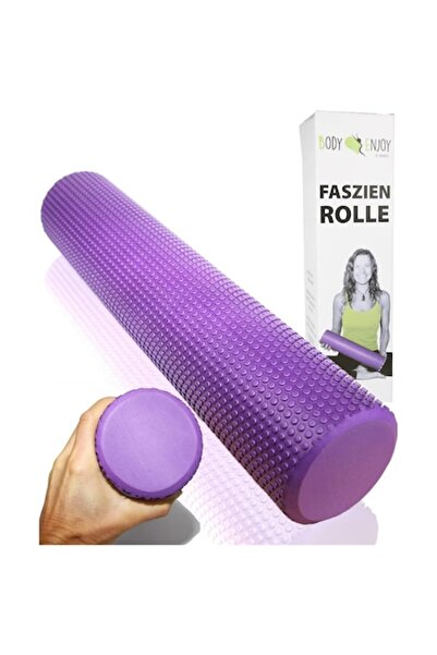 Sekey Massage roller, EVA foam, Muscle and fascial recovery, Trigger point, 9.5cm x 43cm, Purple