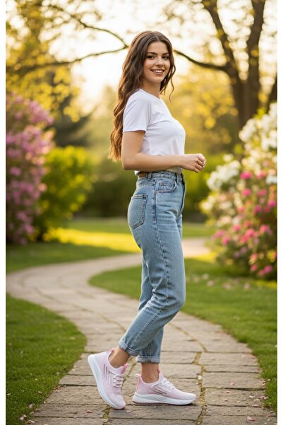 Asyagiyimavm 🏃‍♀️💖 Adımlarına Bahar Esintisi Kat: Hafif ve Nefes Alan File Spor Ayakkabı 💖🏃‍♀️