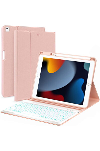 HYX iPad 9th/8th/7th Generation Keyboard Case 10.2-inch (7-Color Backlit Keyboard)
