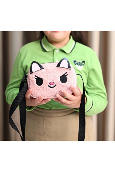 MEYL ÇANTA Kuromi Detailed Plush Girl's Shoulder Bag