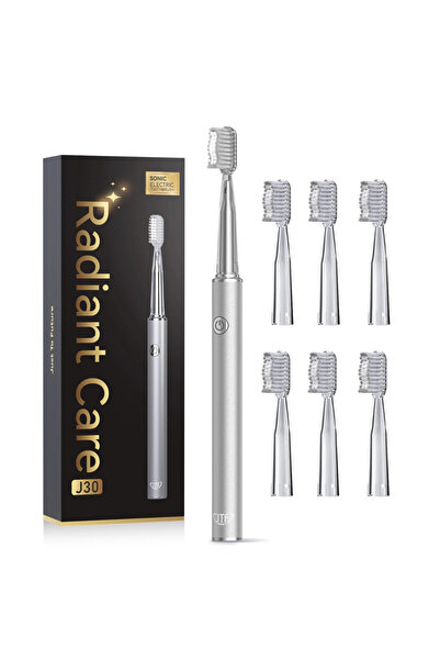 JTF Periuta de dinti electrica, Sonic, J30 (6 capete de periere) Silver
