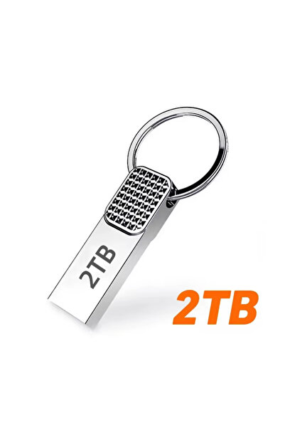 Generic Mini USB Flash Drive 2TB – Ultra Compact Metal Pen Drive with Keychain, High-Speed Portable Storage