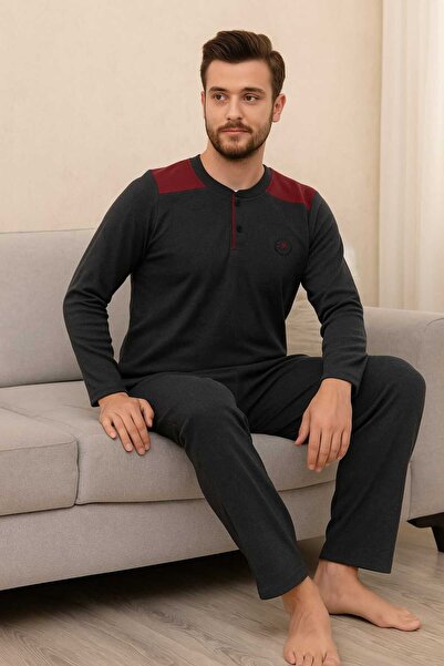 Tenra Men's Pajama Set 100% Cotton