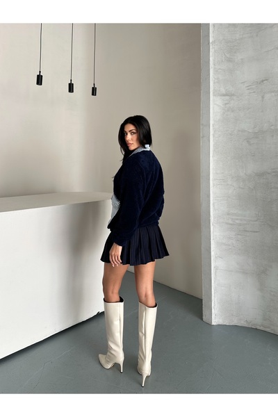 SOLİS MODA Kadın peluş çeket