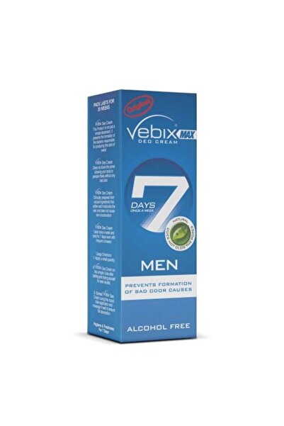 Bix Vebix Blue Deodorant Cream for Men - 25 ml
