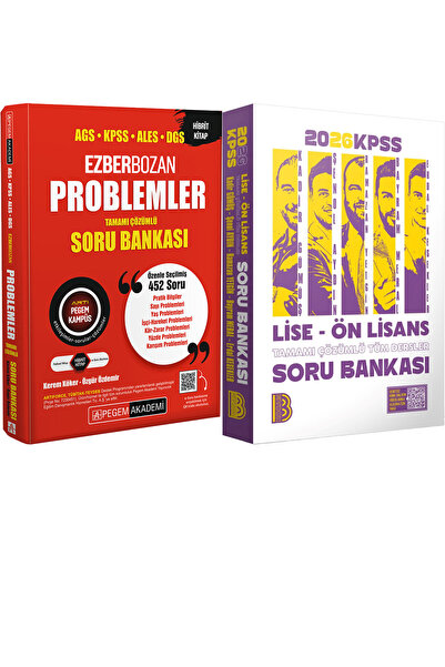 Benim Hocam Yayınları 2026 KPSS Lise Ön Lisans Tüm Dersler Soru - 2026 KPSS E...