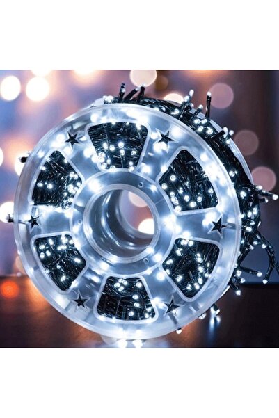 xpress sales Christmas LED Lights, Linear Interior/Exterior, 100m Reel, 8 Light Modes, Cool White