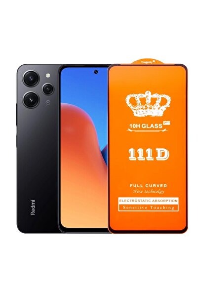 Xiaomi Protector de ecran din sticlă securizată 111D pentru Redmi 12 (acoperi...